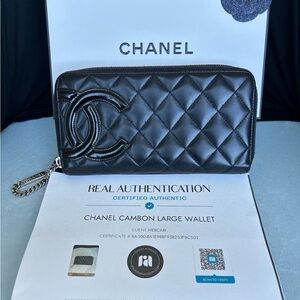 Authentic CHANEL Cambon Large Wallet